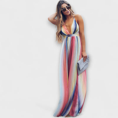Multicolored Striped – Dress