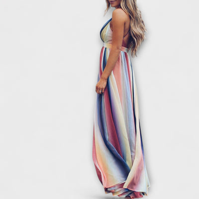 Multicolored Striped – Dress